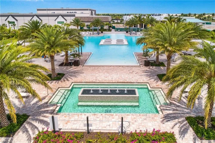 View of pool