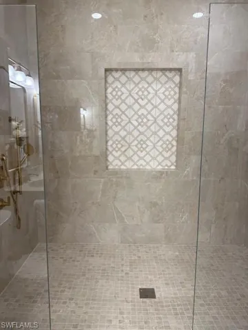Bathroom with a shower