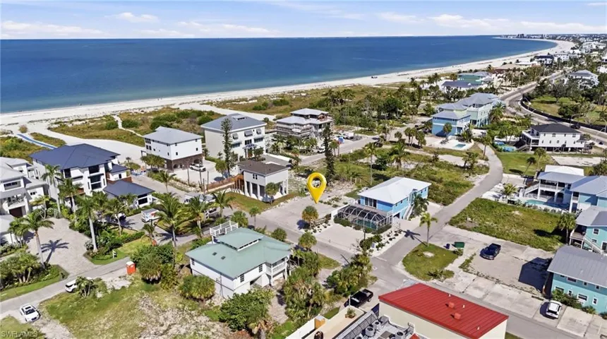 Coastal property with direct beach frontage and views of the Gulf of Mexico