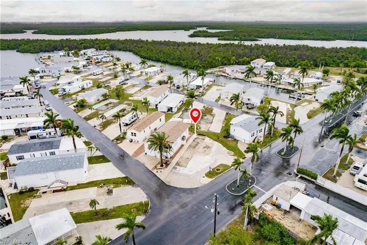 Sample stilt home can be built on the lot.
