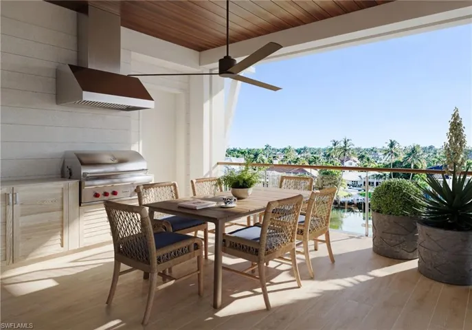 Lanai with Gas Grill