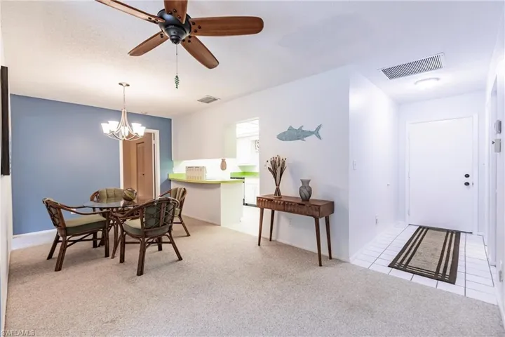 Dining area