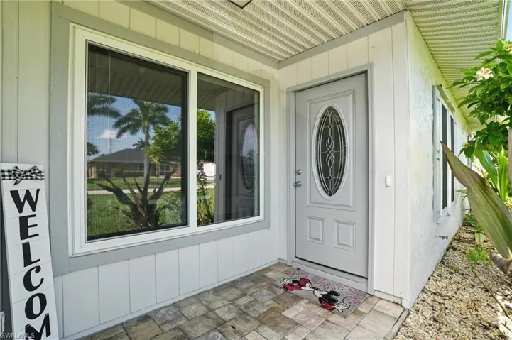 Entrance to property