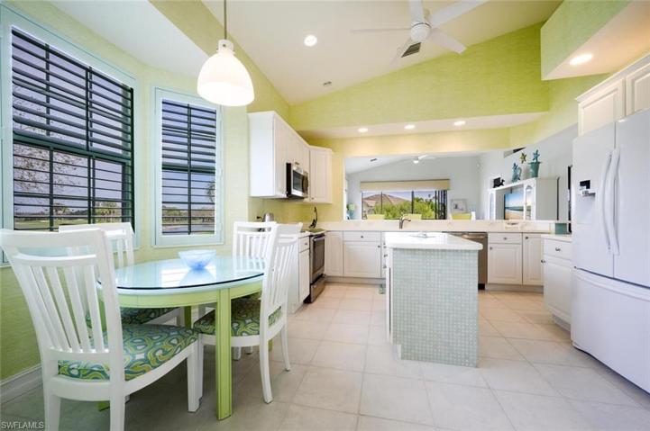 Eat-In Kitchen with beautiful water and Lake views from the Bay Windows