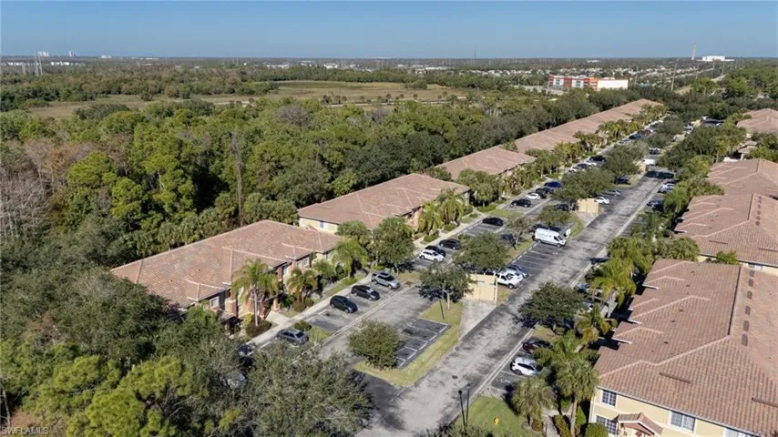Aerial view of property's location