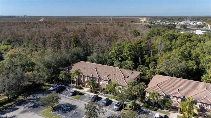 Aerial view of property's location