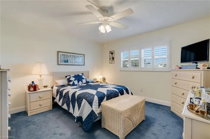 Primary Bedroom with a view of the lake