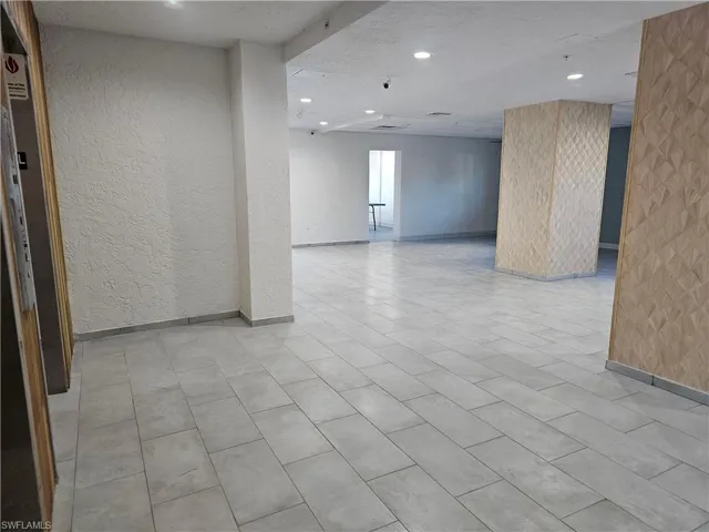 Newly remodeled elevator lobby