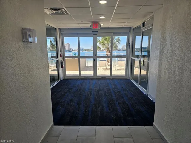 View of building lobby