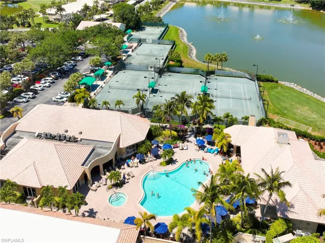 Breathtaking views of the surrounding community, clubhouse and golf course!