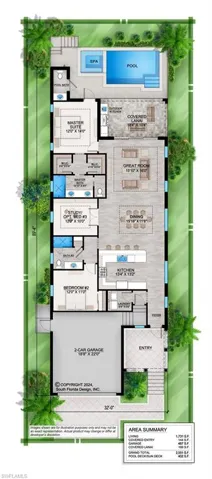 Rendering of Floor Plan