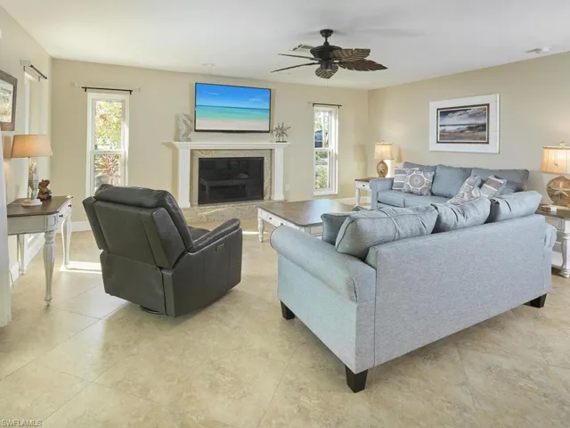 Spend those cool Florida winters enjoying the fire...