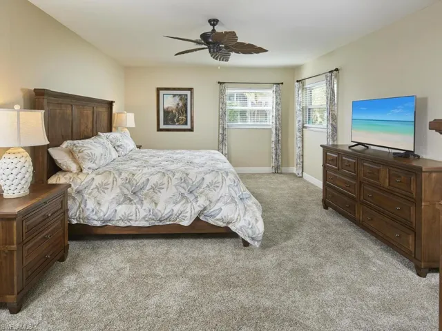 Primary bedroom suite will be your retreat at day's end.