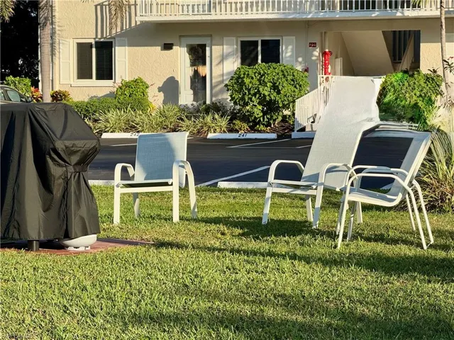 One of several grilling areas