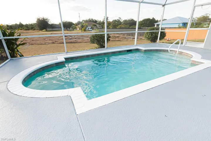Pool with Western Exposure