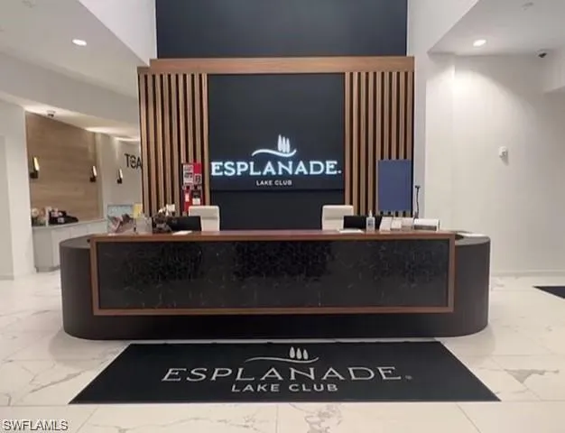 Clubhouse entrance & reception