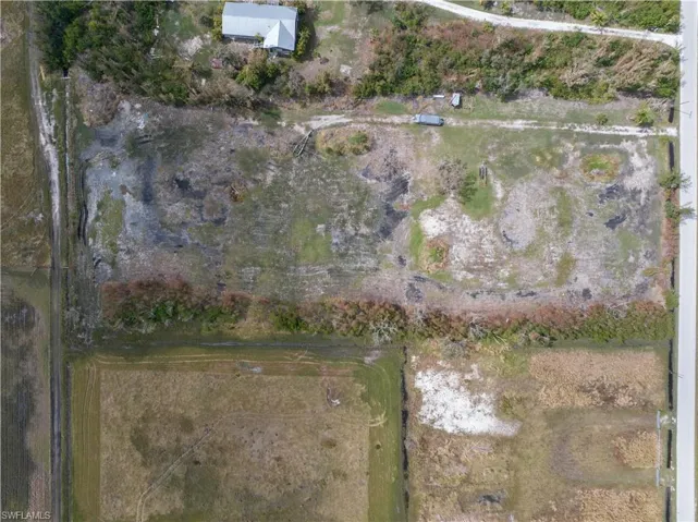 Aerial overview of property's location