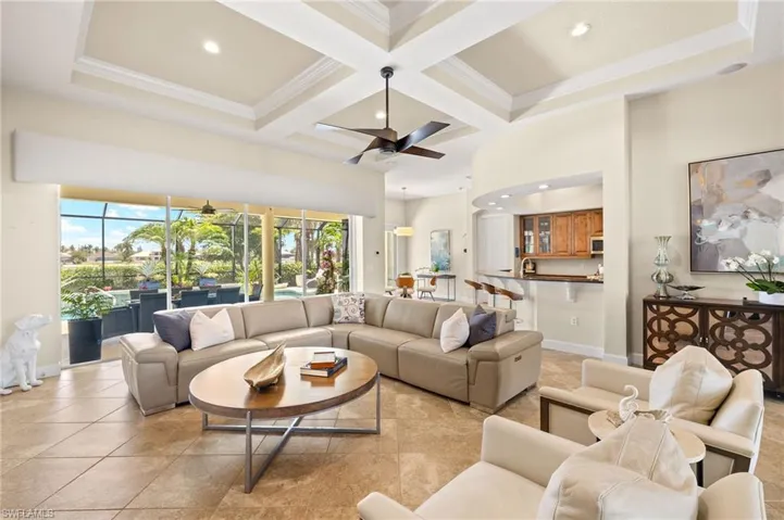 Tile Flooring throughout main living areas, kitchen & bathrooms