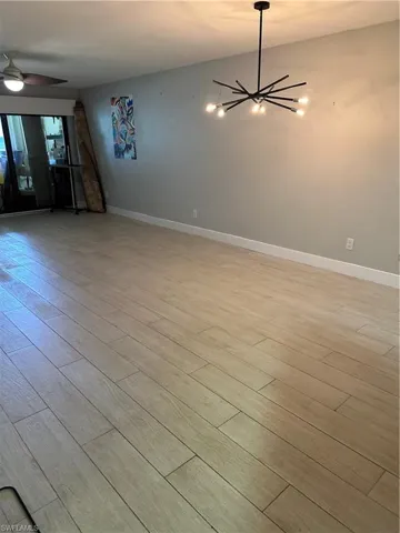 dining/living area