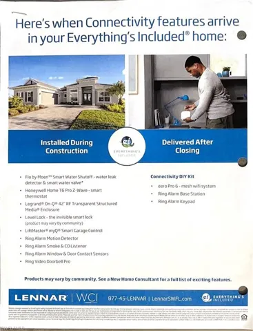 Smart home features