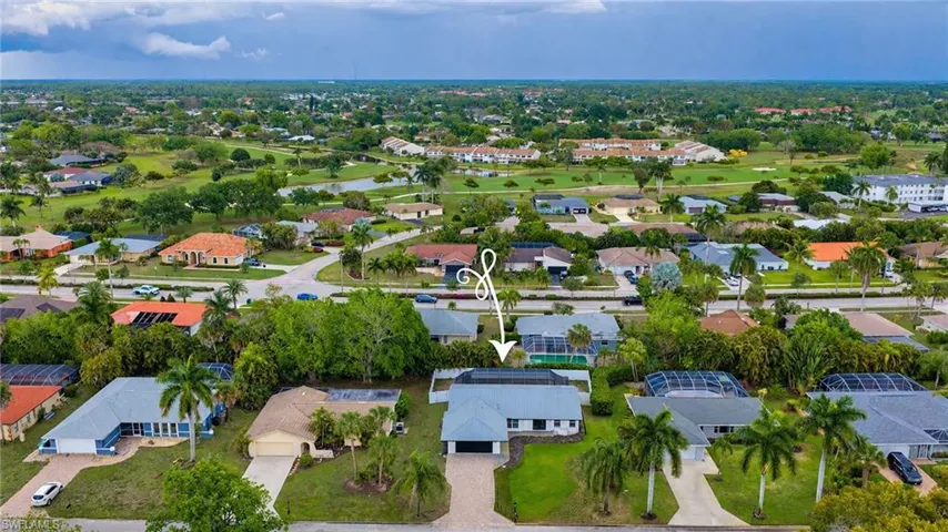Aerial with Golf Course