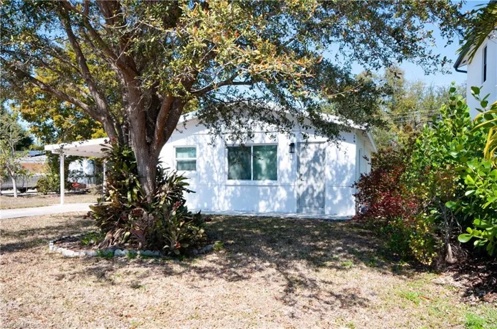 front yard from street