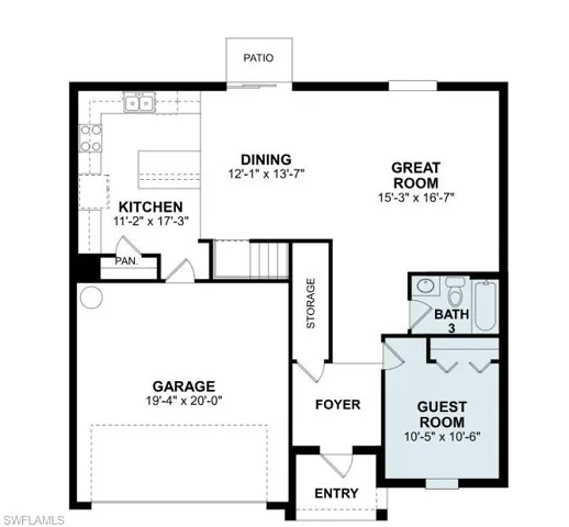 View of property floor plan.