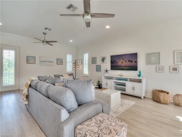 Open and spacious living room