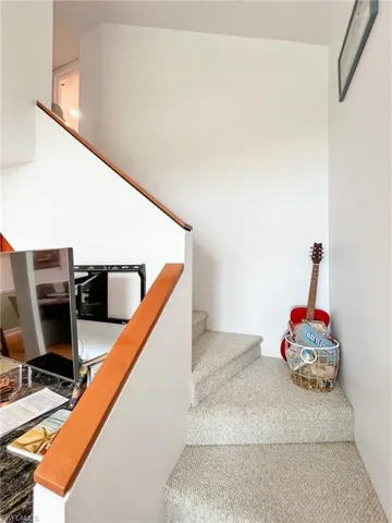 View of stairway