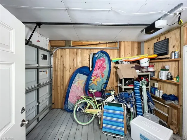 View of storage area