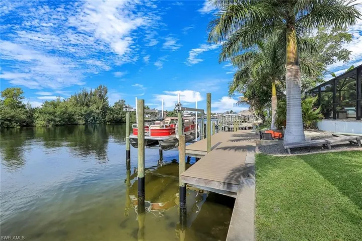 NEW BOAT LIFT AND DOCK