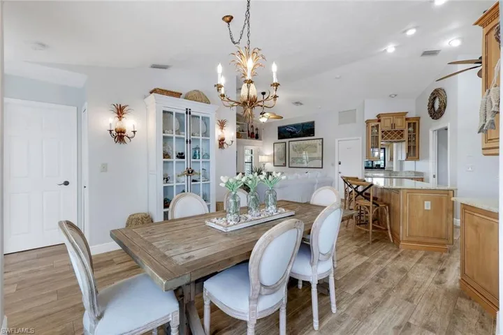 BACK DINING AREA OFF KITCHEN