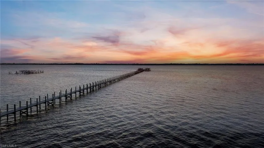 Your own boat slip at the end of the longest pier in Lee County