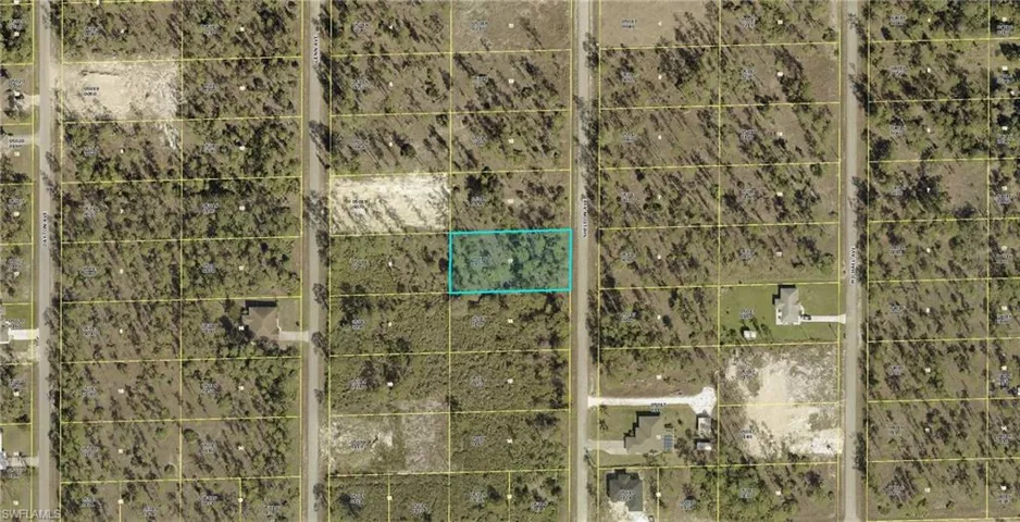 Map of property location with property boundaries highlighted