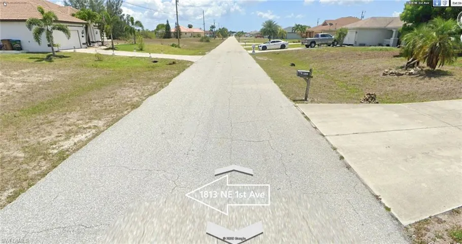 View looking down street