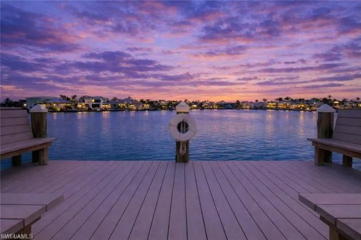 Dock featuring a water view
