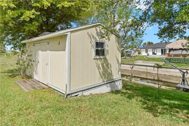 View of shed