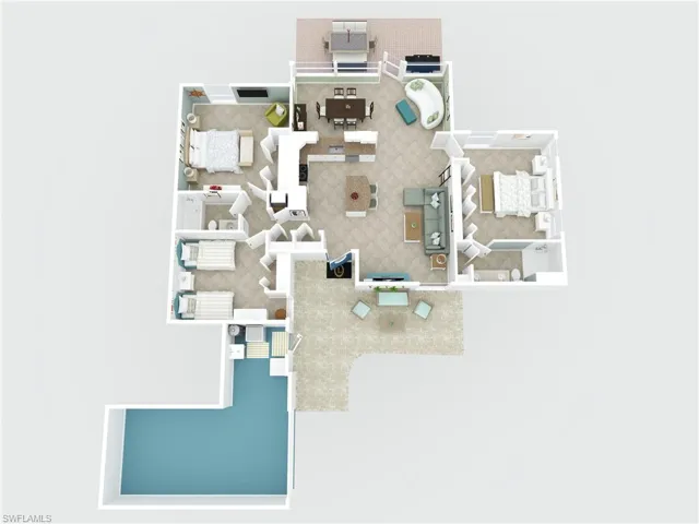 3810  Estero Bay  LN, Naples, FL 34112