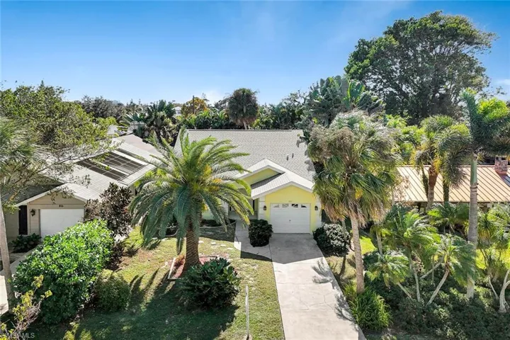 Lushly landscaped