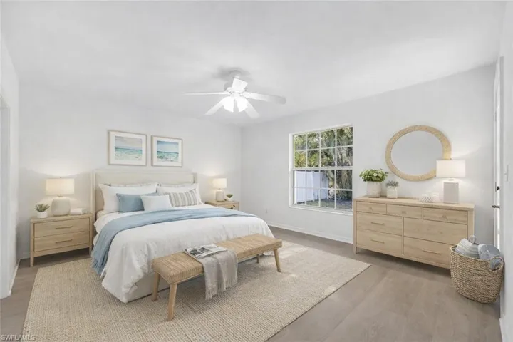 Virtually Staged - Primary bedroom
