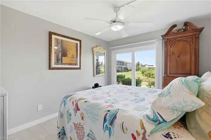 GUEST BEDROOM - IMPACT RESISTANT SLIDING DOOR..