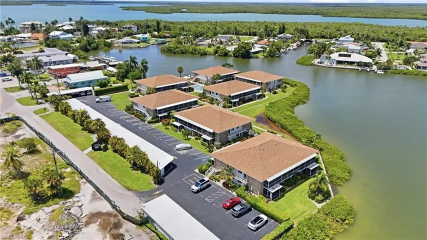 AERIAL VIEWS OF TARPON BAY...