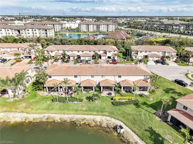 Rear lake and home view