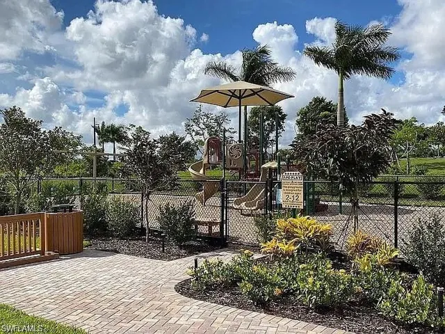 View of community playground