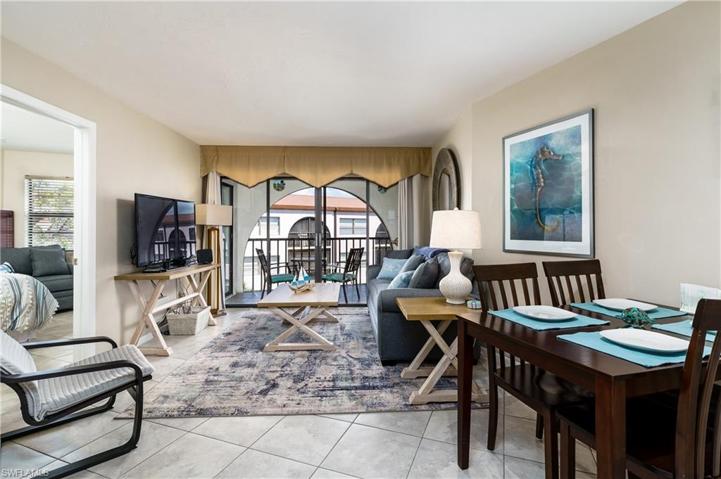 Dining and Living room view.