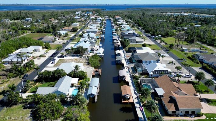 View east showing quick access to open waters of Manatee Bay