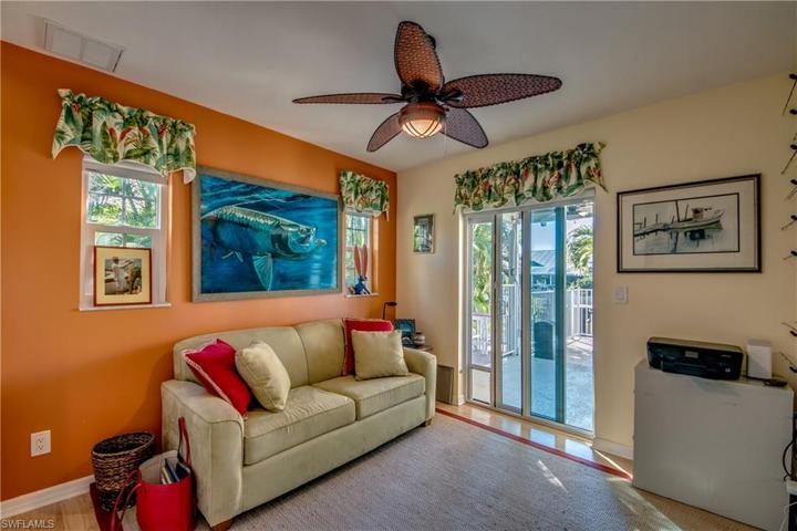 Bedroom 3 with access to pool deck