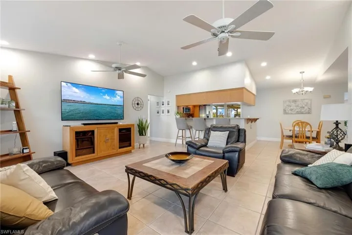 Spacious family room