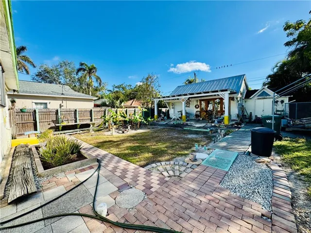 View of patio / terrace with a storage shed