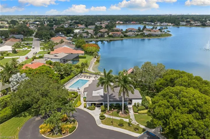Lakeside community with 7 lakes, recreational pool, and mature and lush landscaping
